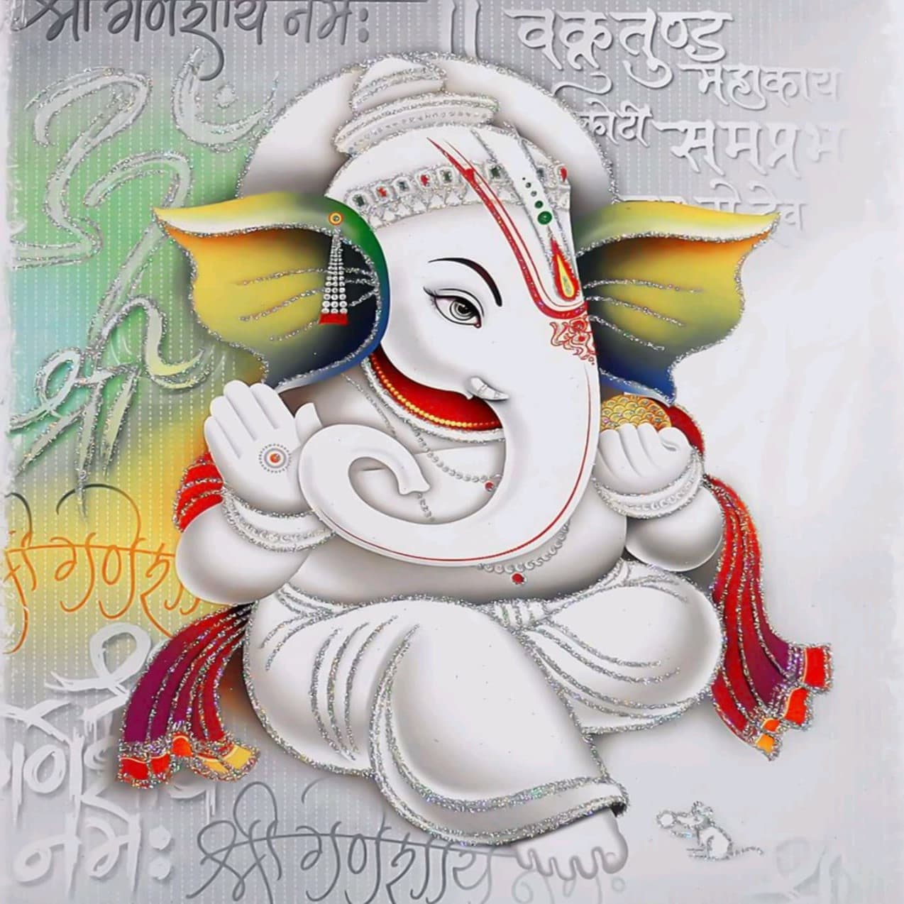 Blessings of Lord Ganesha Wallpaper