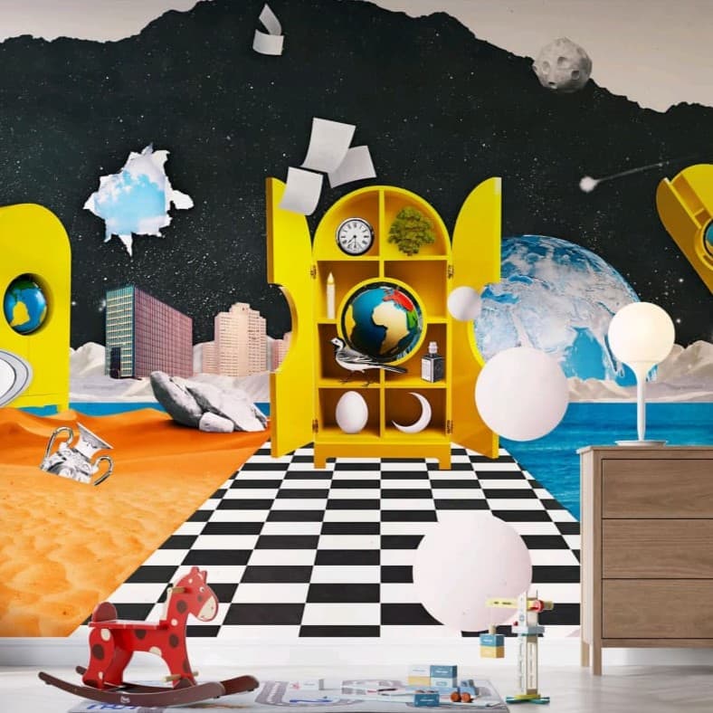 Galactic Dreamscape Wallpaper