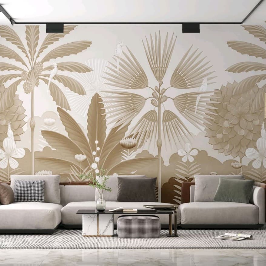 Golden Aviary Wallpaper