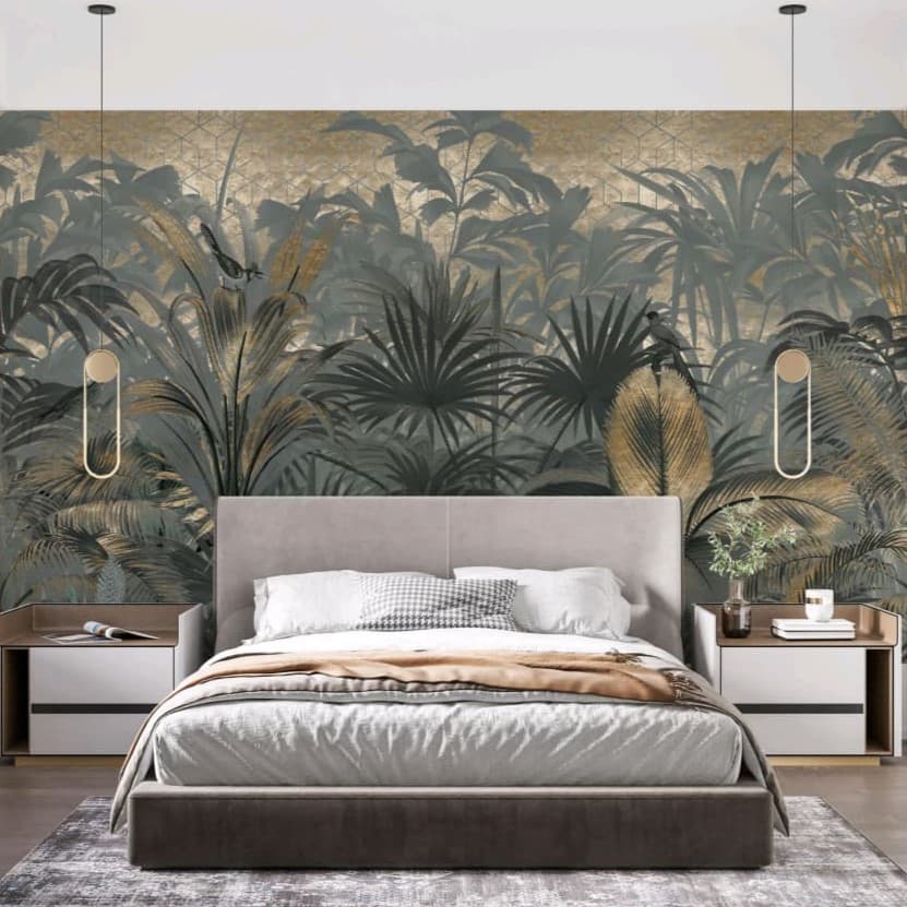 The Art Deco Jungle Wallpaper - Non Woven (Premium)