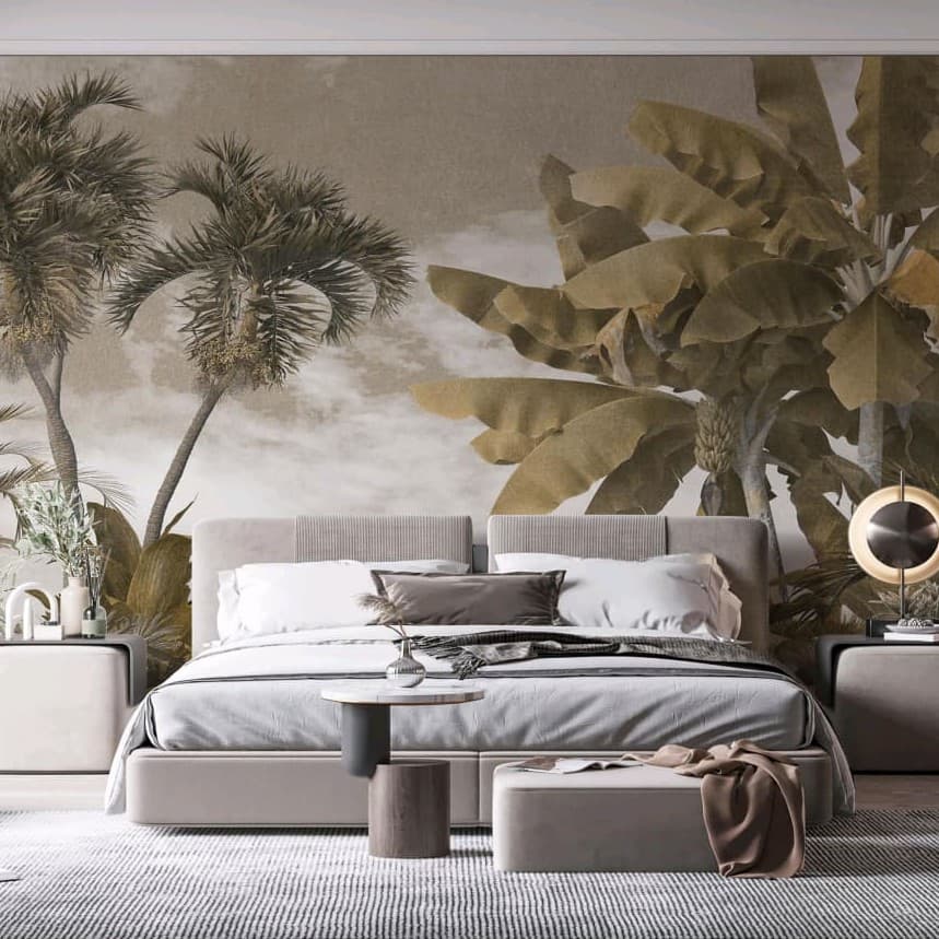 The Bronze Contrast Wallpaper - Non Woven (Premium)