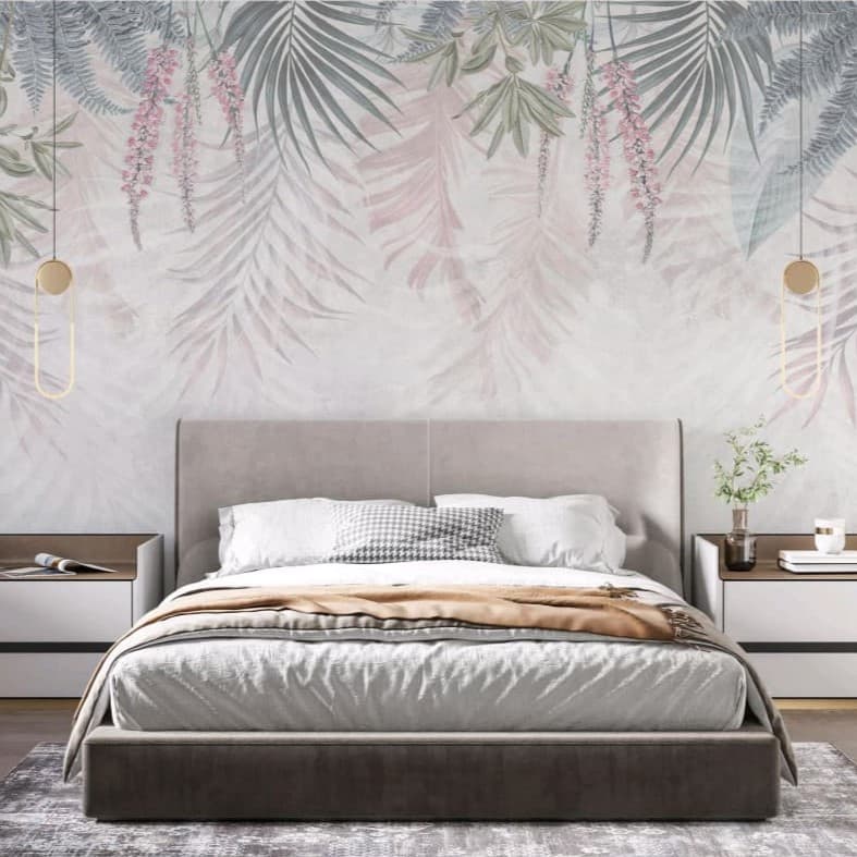 Misty Garden Veil Wallpaper - Non Woven (Premium)